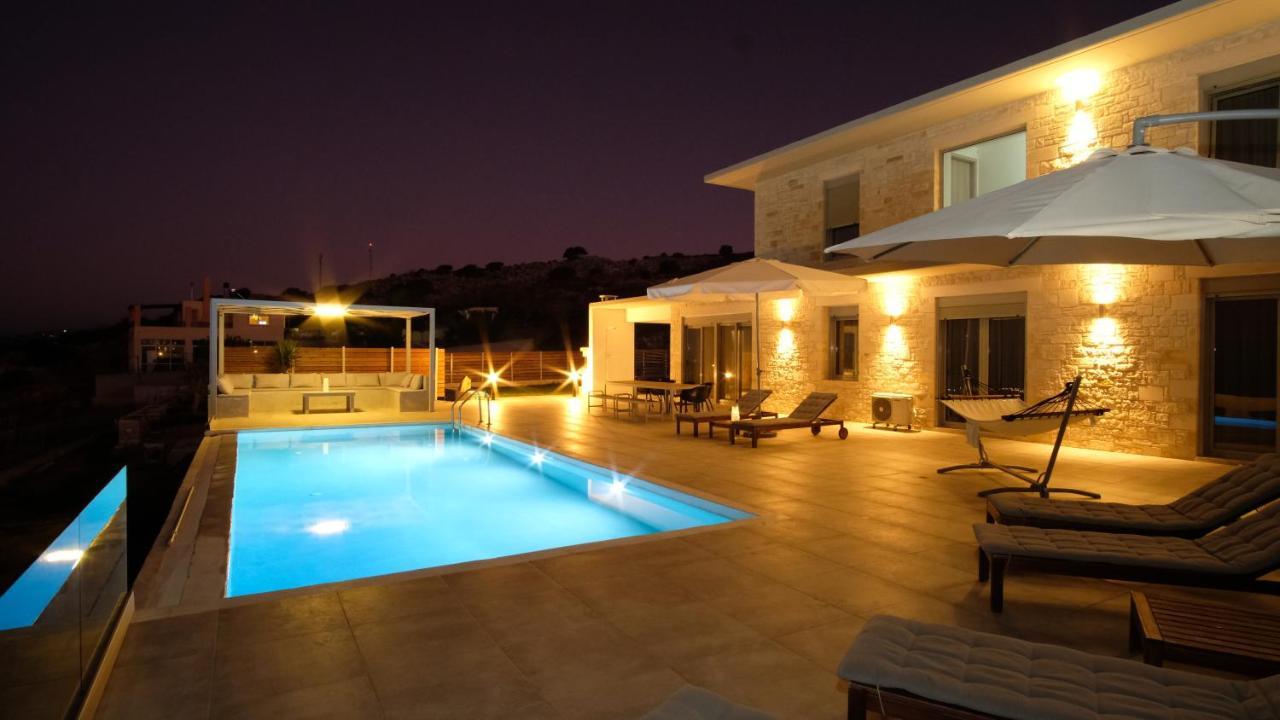 Eva East, With Infinity Pool & And Panoramic Sea View Villa Gerani Chanion